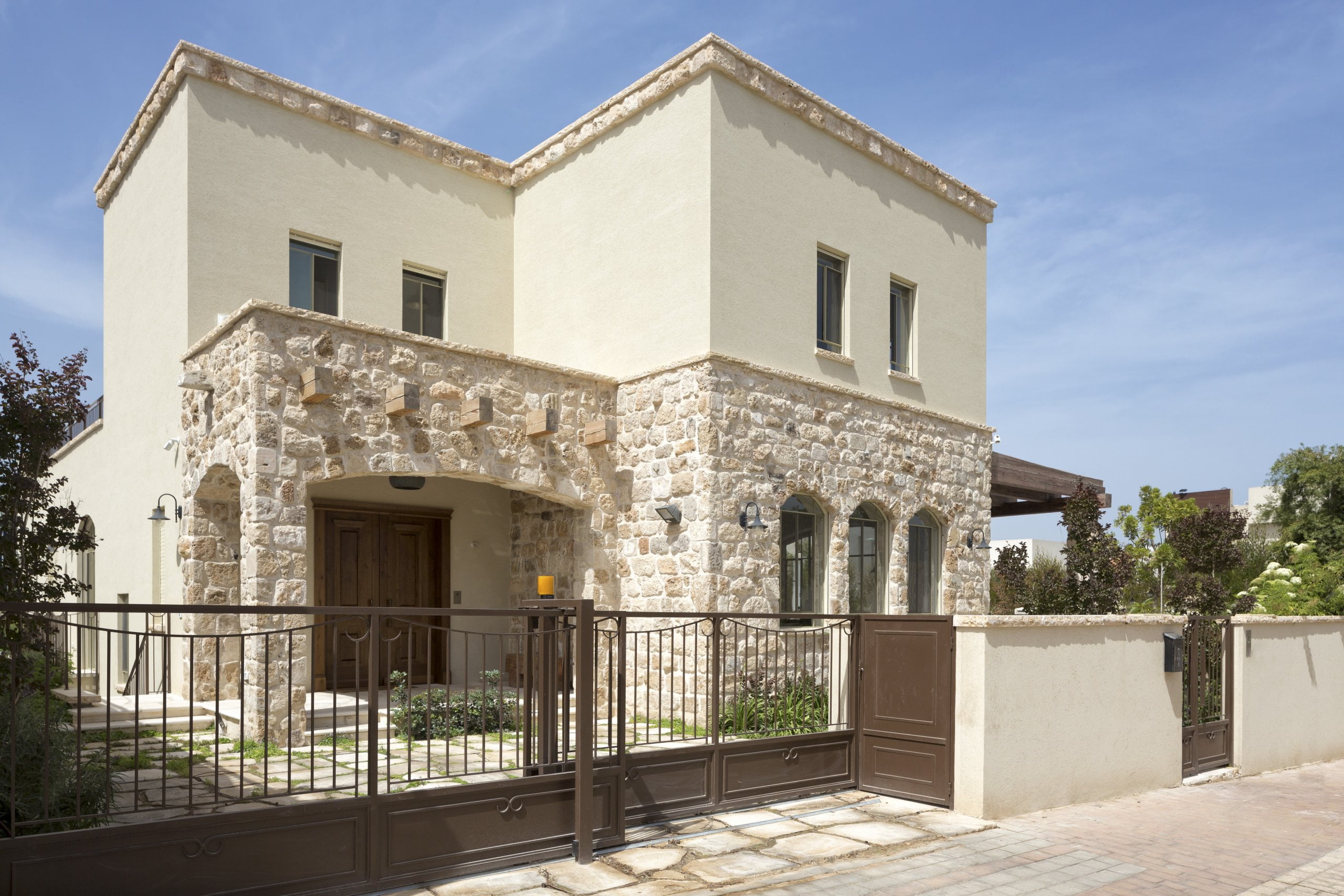 תכנון בתים פרטיים במרכז בסגנון ירושלמי תכנון בתים פרטיים במרכז בסגנון ירושלמי